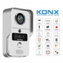 KONX KW02C+ - Portero de vídeo wi-fi o Ethernet / IP de un lector RFID con campana