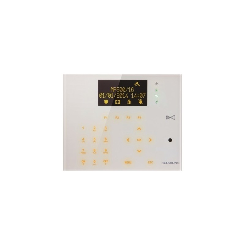 Elkron UKP500DP/N - Tastatur mit LCD-Soft-Touch-UMP500