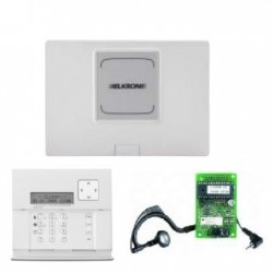Kit alarme Elkron KITMP500/8 - Centrale alarme filaire connectée 8 à 64 zones avec clavier