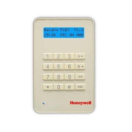 Clavier LCD Keyprox MK8 Honeywell pour centrale alarme Galaxy