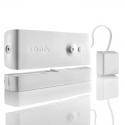 Somfy alarma Protexiom - Detector de apertura y de rotura de cristal blanco