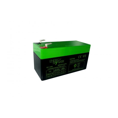 Alarma de batería - Batería de 12V 1.3 Ah el Poder de la Energía