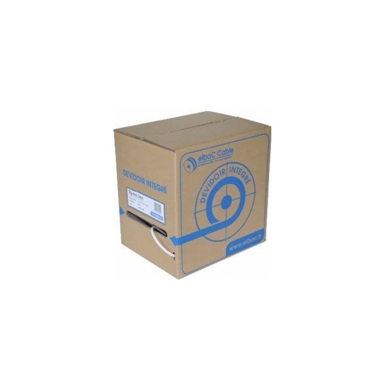 Cable de vídeo KX6 con 2*0.75 carrete de 150m