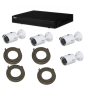 Pack video surveillance DAHUA IP 2MP 4 cameras Pack video surveillance DAHUA IP 2MP 4 cameras