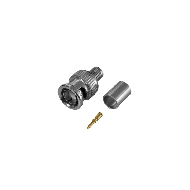 BNC plug to crimp for cable HR6 BNC plug to crimp for cable HR6