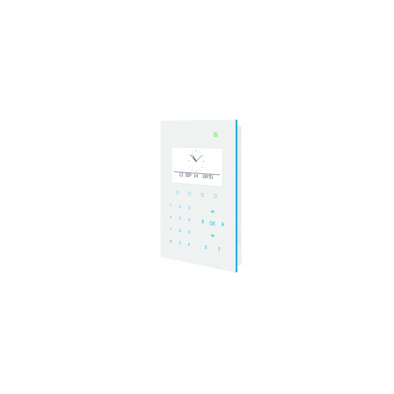 Teclado de alarma SPCK520 con síntesis de voz Vanderbilt