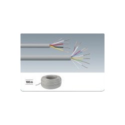 Elbac 310603-B1 - Cable de alarma AWG24 de tres pares