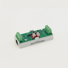 EUTONOMY S213 - Adaptateur euFIX DIN pour Fibaro FGS-213 avec boutons