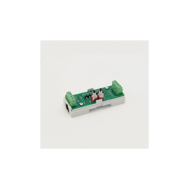 EUTONOMY S213 - Adaptador de euFIX DIN para Fibaro FGS-213 con botones EUTONOMY S213 - Adaptador de euFIX DIN para Fibaro FGS-213 con botones