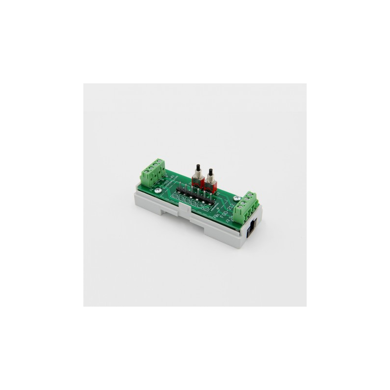 EUTONOMY D212 - Adapter euFIX DIN-RAIL module Fibaro FGD-212 with buttons EUTONOMY D212 - Adapter euFIX DIN-RAIL module Fibaro FGD-212 with buttons
