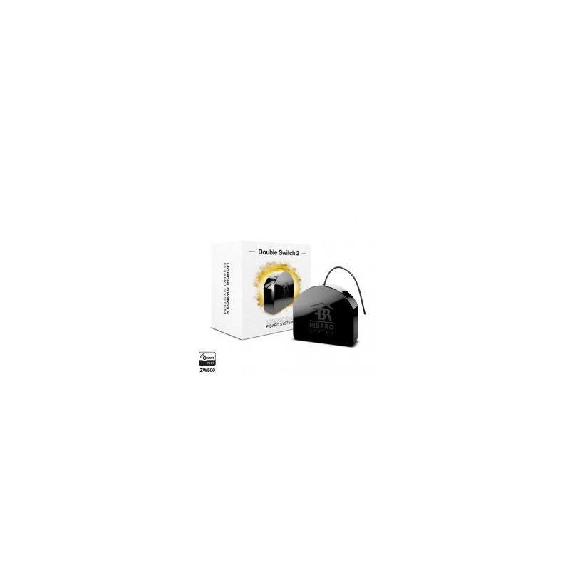 Fibaro FGS-223 - Fibaro módulo de doble interruptor Z-Wave Plus en riel DIN Fibaro FGS-223 - Fibaro módulo de doble interruptor Z-Wave Plus en riel DIN
