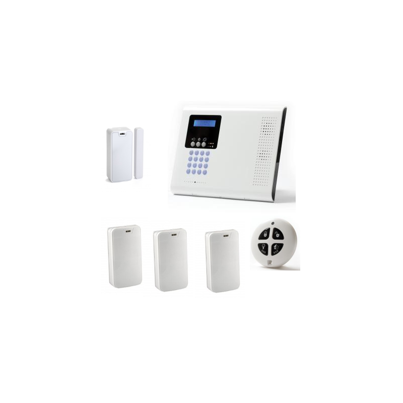 Pack de Alarma de la casa wireless - Pack de alarma Iconnect IP / GSM F3 / F4