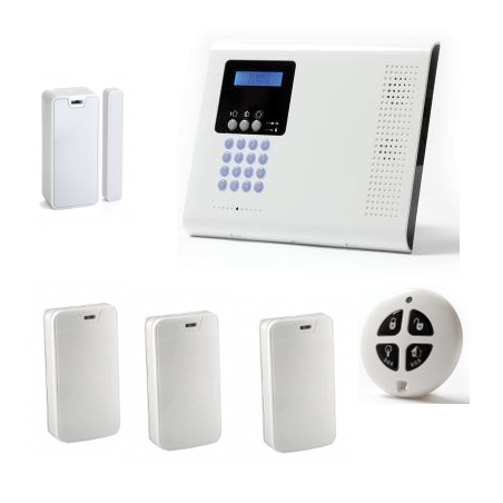 La alarma de la casa wireless - Pack Iconnect IP / GSM F3 / F4