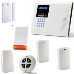 Alarm haus drahtlos - Pack Iconnect IP / GSM-F3 / F4 mit sirene