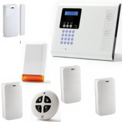 Alarme maison sans fil - Pack Iconnect IP / GSM sirène flash