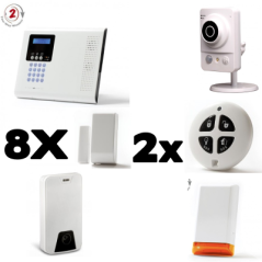 Alarma conectada a casa Iconnect IP / GSM