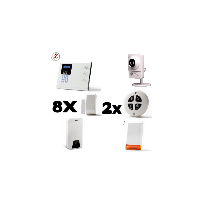 Alarm connected home Iconnect IP / GSM