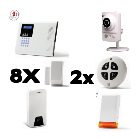 Alarma conectada a casa Iconnect IP / GSM