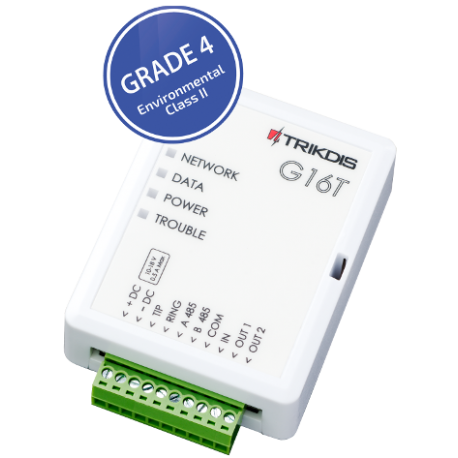 Trikdis G16T - Transmetteur alarme GSM avec application smartphone
