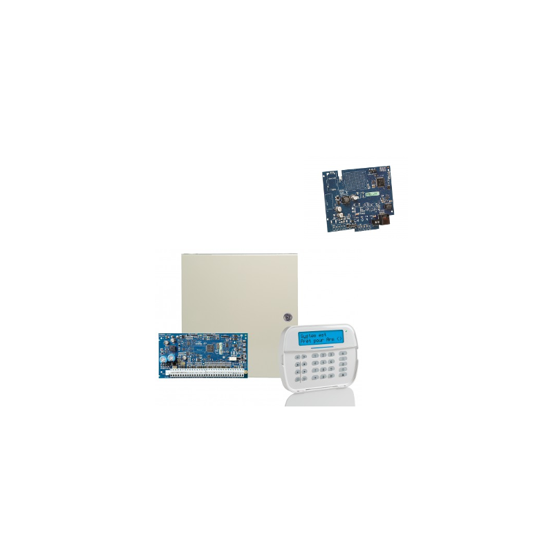 Allarme DSC NEO - NEO hybrid impianto NFA2P con IP della scheda di