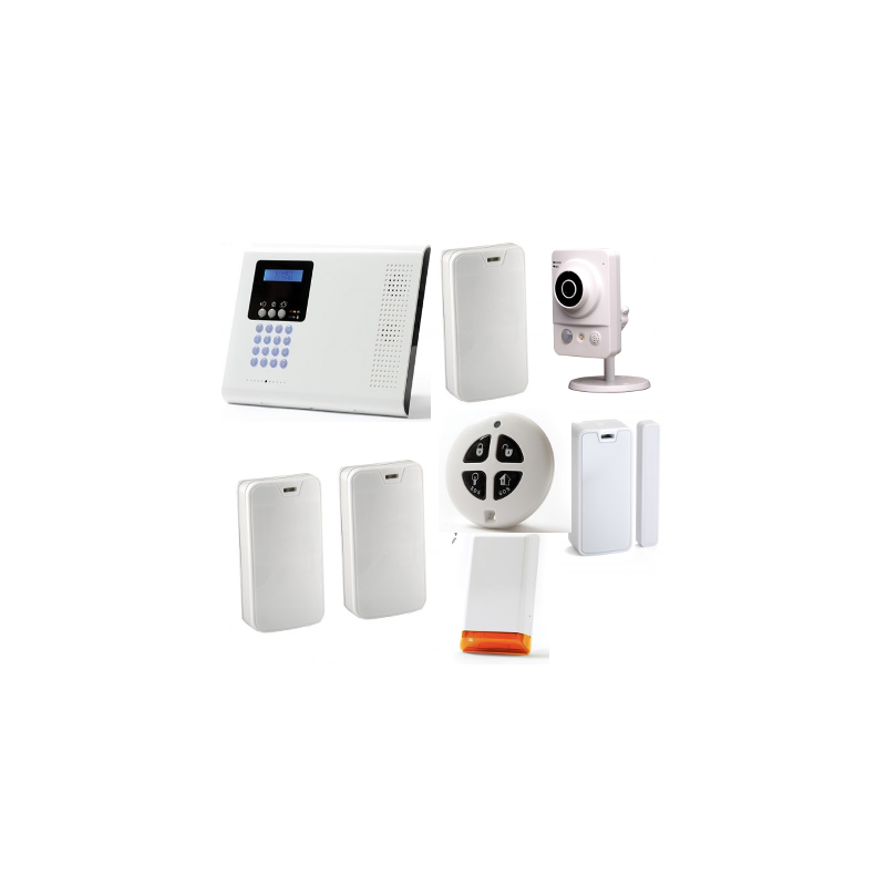 Alarm Electronics Line - Pack Iconnect IP / GSM sirene blitz und kamera
