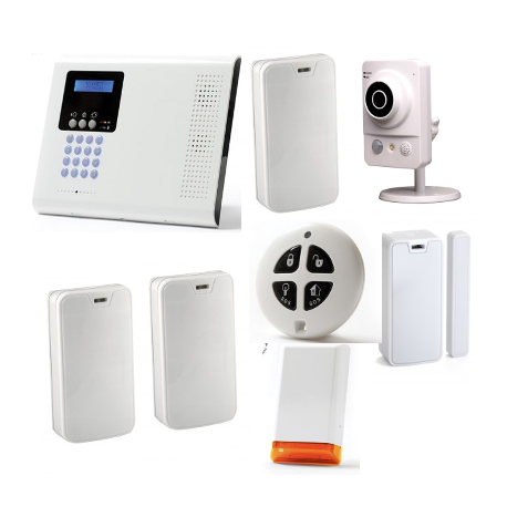 Electronics Line - Pack Iconnect IP / GSM F3 / F4 avec sirène et caméra
