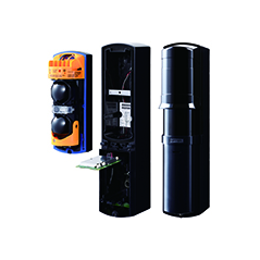 SL350QFRC accesorios optex - Barrera de INFRARROJOS de 100m al aire libre 4 vigas de IP65