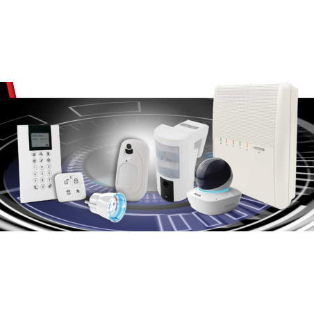 Agility 4 alarm - Risco Agility 4 wireless IP / GSM 3G home alarm