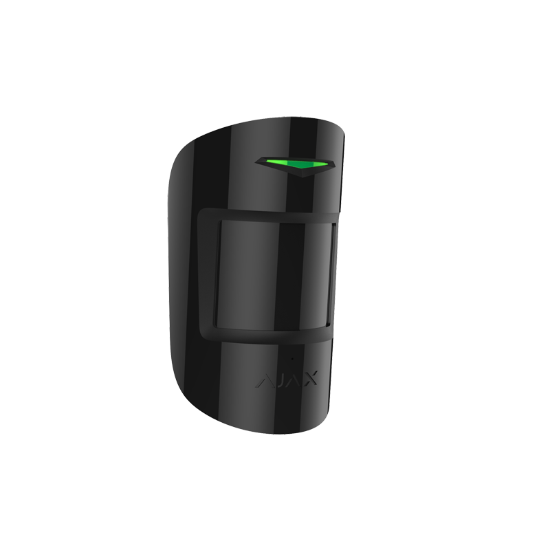 Alarme Ajax COMBIPROTECT B - Détecteur PIR et bris de vitre noir Alarme Ajax COMBIPROTECT B - Détecteur PIR et bris de vitre noir
