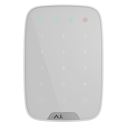 Ajax KEYPAD-W Alarm - Weiße Tastatur