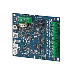 Scheda modulo con 8 uscite transistorizzate da 50mA integrabili nel Flex box