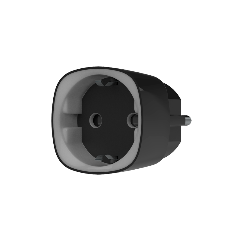 Ajax Socket Alarm - Enchufe inteligente negro Ajax Socket Alarm - Enchufe inteligente negro