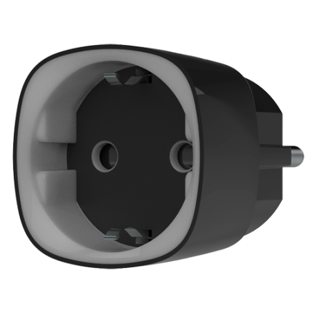 Ajax Socket Alarm - Schwarzer Smart Plug