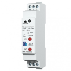 Trio2sys - Ricevitore interruttore su guida DIN EnOcean