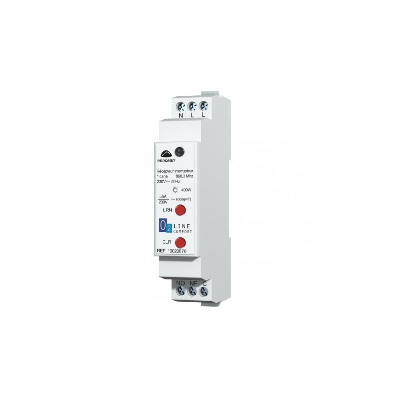 Trio2sys - EnOcean DIN-Schienen-Schaltempfänger Trio2sys - EnOcean DIN-Schienen-Schaltempfänger