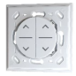 Trio2sys 10040016 - Interrupteur volet roulant 2 touches EnOcean compatible Odace Trio2sys 10040016 - Interrupteur volet roulant 2 touches EnOcean compatible Odace
