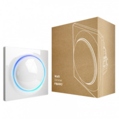 Fibaro FGWDEU-111 - Interruptor de atenuación inteligente Fibaro Walli Dimmer Z-Wave Plus