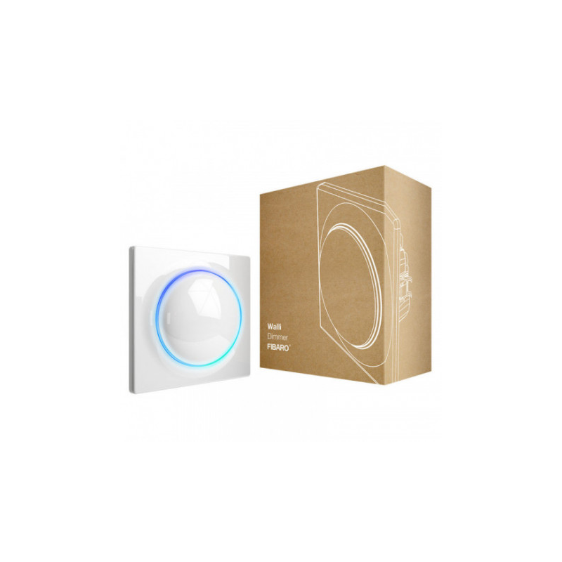 Fibaro Walli FGWDEU-111 - Interruptor de atenuación inteligente Z-Wave Plus Fibaro Walli Dimmer Fibaro Walli FGWDEU-111 - Interruptor de atenuación inteligente Z-Wave Plus Fibaro Walli Dimmer