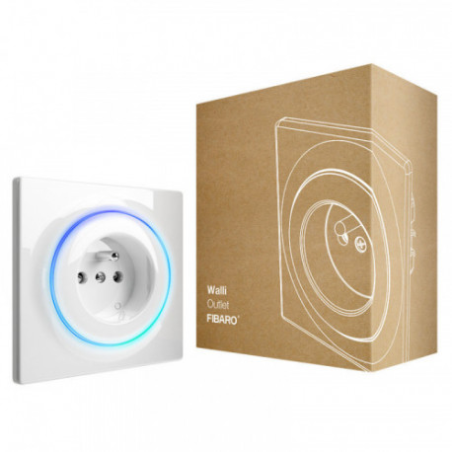Fibaro Walli FGWOE-011 - Z-Wave Plus Steckdose Typ E Wandsteckdose