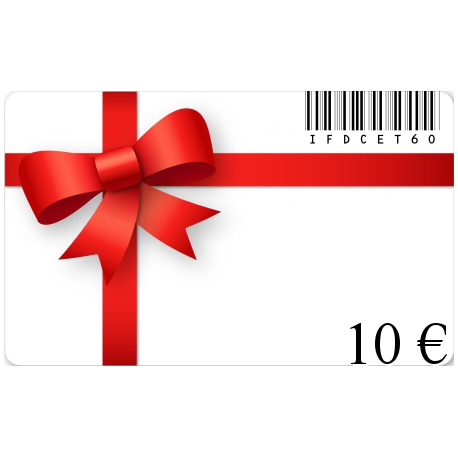 Tarjeta regalo de cumpleaños por valor de 10€