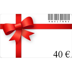 Buono regalo di compleanno del valore di 40€