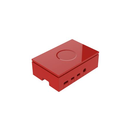 Case Raspberry Pi 4 Multicomp Pro red