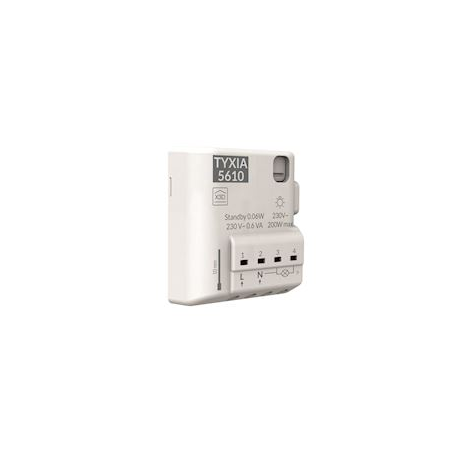 Delta Dore TYXIA 5610 6351400 - Ricevitore X3D con Illuminazione a 1 Via ON/OFF