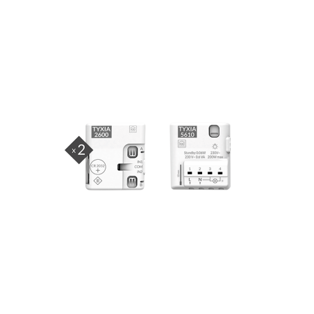 Delta Dore Pack TYXIA 511 - Create a wireless back and forth without neutral