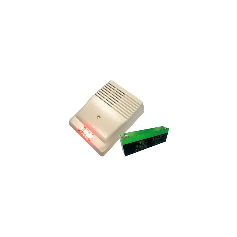 Altec SIREXF - NFA2P outdoor wired alarm siren with battery flash
