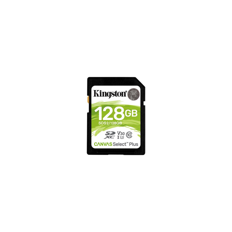 Kingston Canvas Select Plus - Carte SD 128 GO Kingston Canvas Select Plus - Carte SD 128 GO
