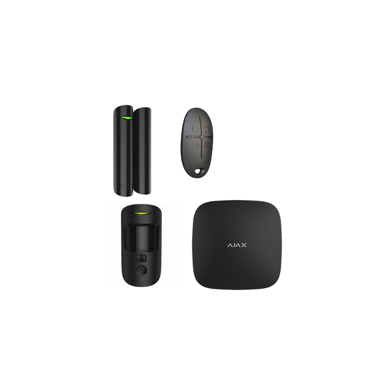 Ajax Starter KIT2-B - kit de inicio de eliminación de dudas de video negro Ajax Starter KIT2-B - kit de inicio de eliminación de dudas de video negro