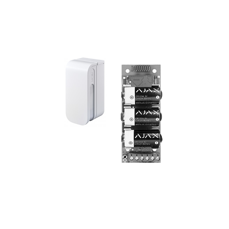Ajax Optex BXS-R Shield White - Wireless outdoor curtain alarm detector