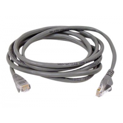 Câble Ethernet RJ45, UTP, M/M, CAT5 1M Gris