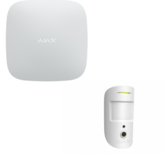 Alarme Ajax - Alarme Ajax kit levée de doute Hub2 MotionCam
